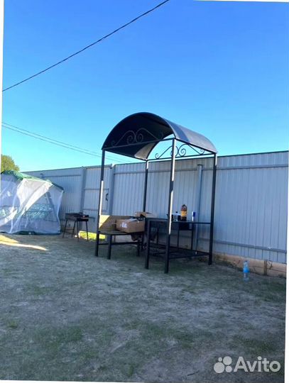 Мангал С печкой под казан