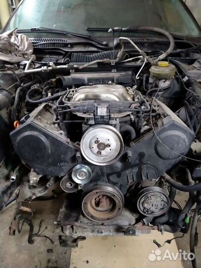 Двигатель Ауди а6с4 100с4 авс 2.6