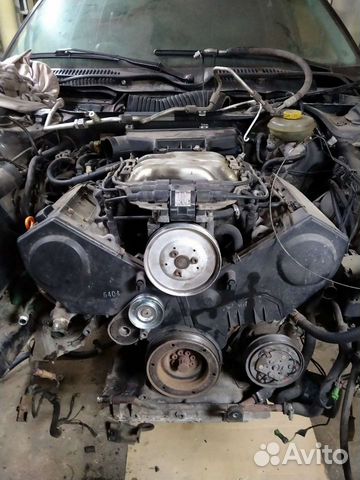 Двигатель Ауди а6с4 100с4 авс 2.6