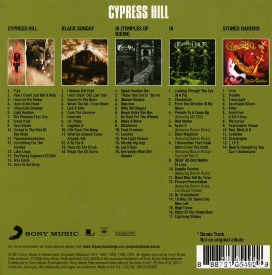 Cypress Hill - Original Album Classics (Explicit)