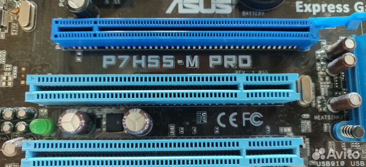 Мат. плата Asus p7h55-m PRO/LGA1156/DDR3/mATX