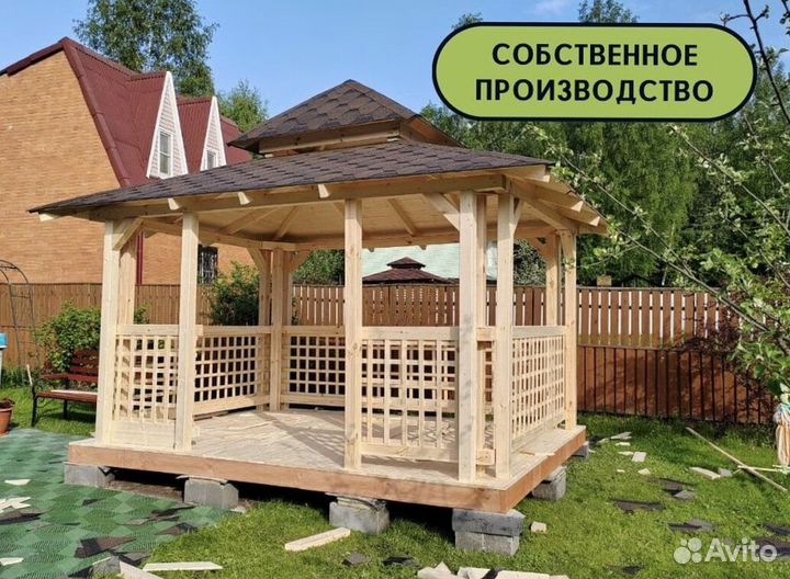 Красивые беседки