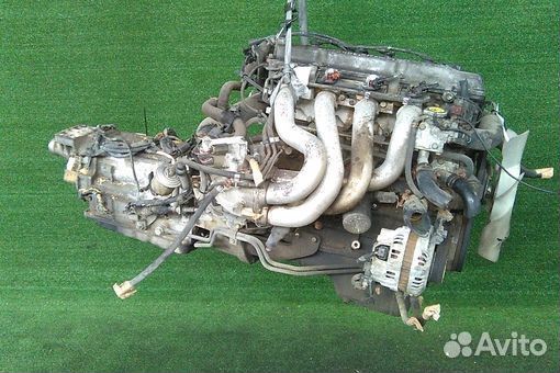 Двигатель в сборе двс nissan largo W30 ka24de 1997
