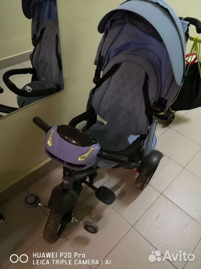 Детский велосипед с ручкой бу