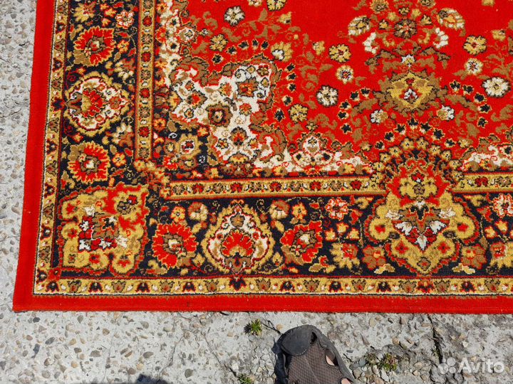 Ковер шерстяной СССР, размер 290х190