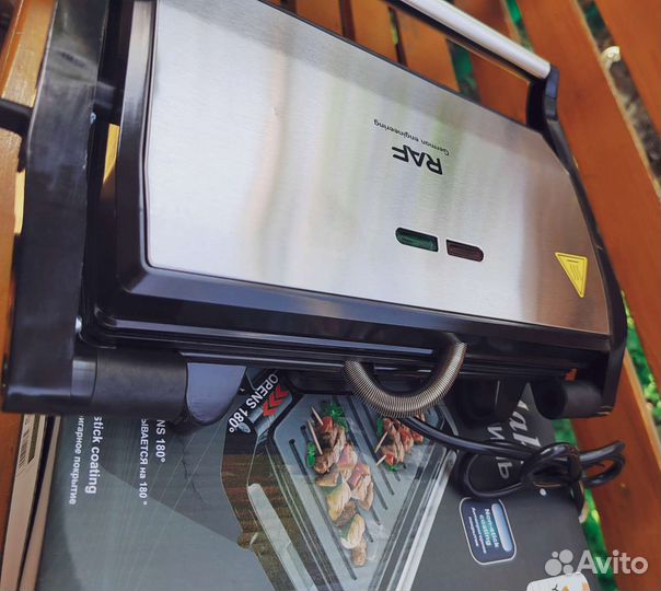 Новая электрогриль RAF 750Вт
