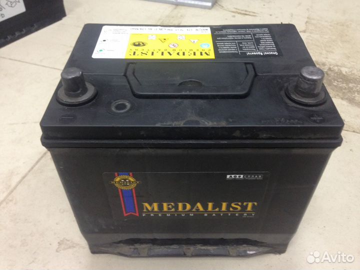 70Ач Аккумулятор Б/у Medalist