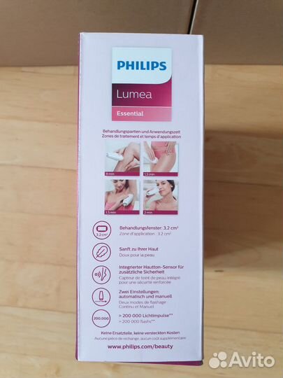 Фотоэпилятор philips lumea Essential