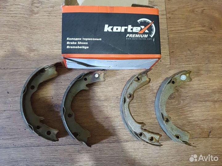 Колодки тормозные барабанные Kortex KS026