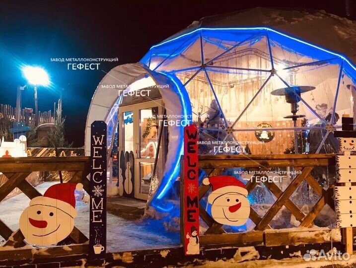 Шатер под павильон, ангар, кафе 11 м диметр