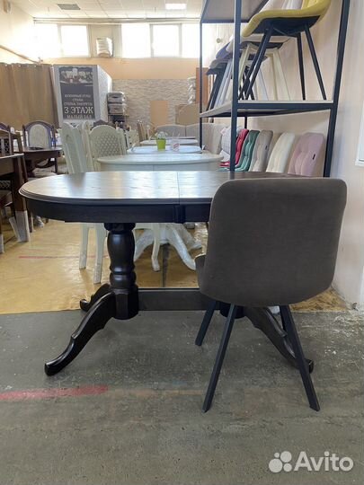 Стол массив «Овал» раздвижной