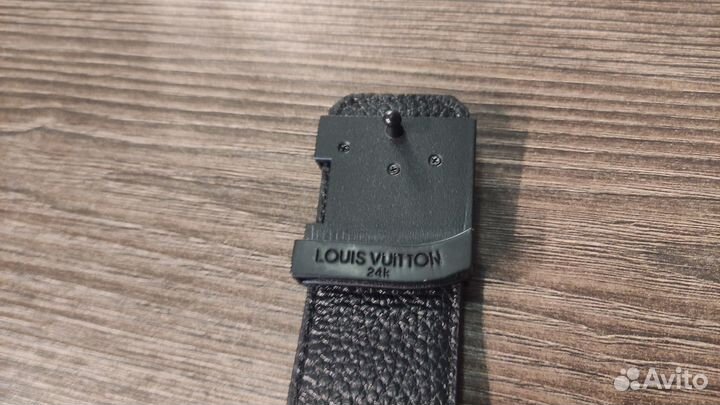 Ремень Louis Vuitton чёрный 110 см