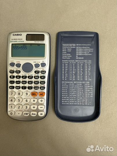 Калькулятор casio fx 991es plus