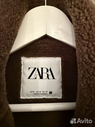 Дублёнка zara