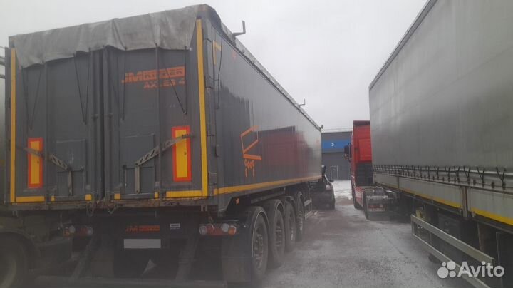 Полуприцеп самосвальный JM Kipper Алюминиевый 
