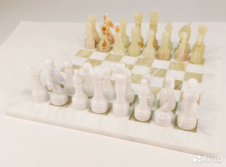 Шахматы Ботаника (оникс и мрамор, 31 на 31 (53855)
