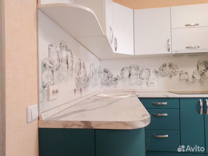 Кухонный гарнитур. Угловая кухня глянец ксп:27302