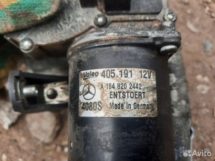 Моторчик стеклоочистителя Mercedes W164 ML рест