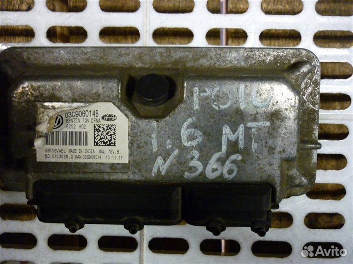 Блок управления двигателем Volkswagen Polo седан