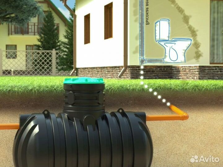 Септик био Диамант дачный