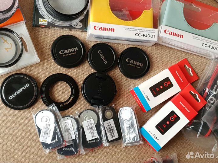 Фотоаксессуары (фильтры, крышки, пульты и др)