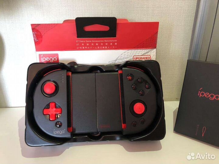 Геймпад ipega PG-9087S, черный/красный