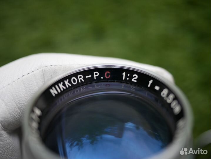 1949г. Раритет nikon nikor-P 85mm f2 отличное сост