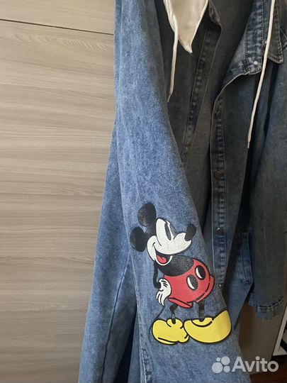 Джинсовая кардиган