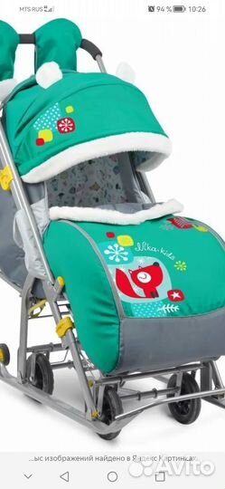 Санки коляска ника 7 2