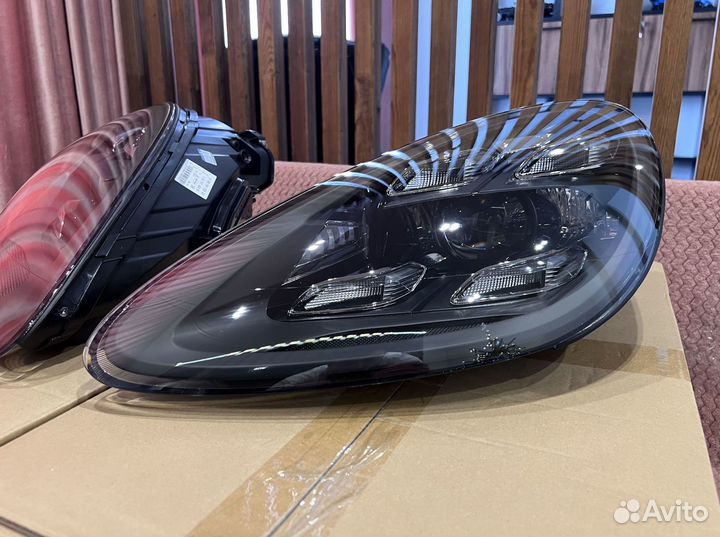 Porsche Cayenne 958 фары laserled