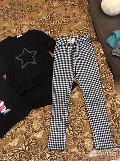 Вещи пакетом на девочку 122-134