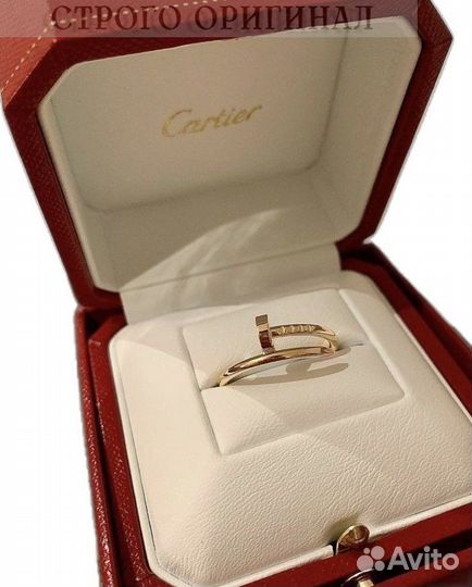 Cartier кольцо гвоздь