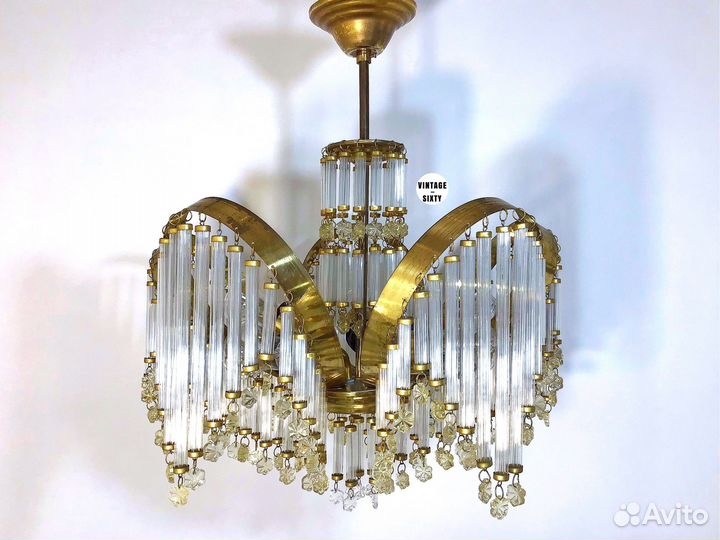 Люстра хрустальная Северное Сияние на доставке