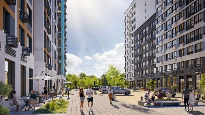 1-к. квартира, 35,9 м², 11/16 эт.