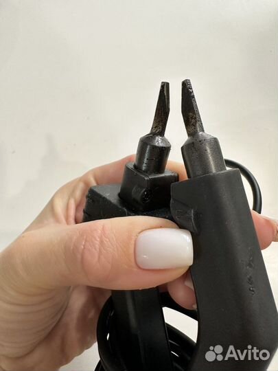 Щипцы для наращивания волос упиленные