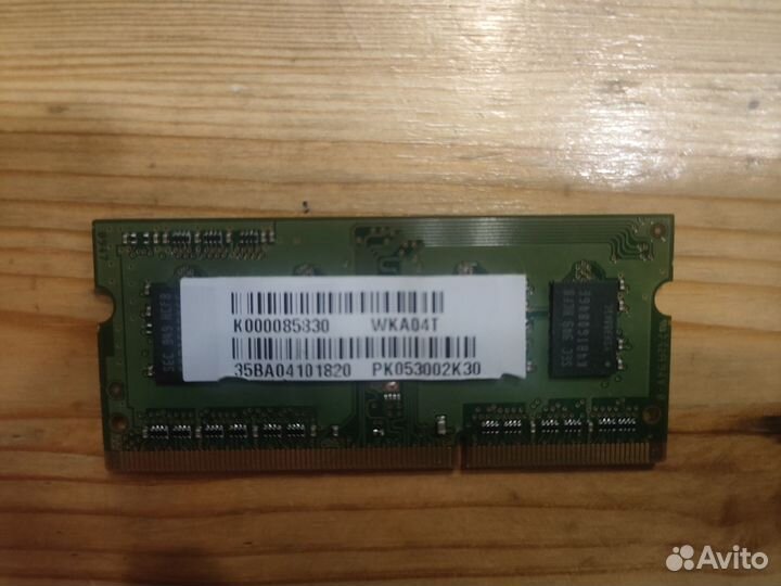 Оперативная память ddr3 для ноутбука 1 Gb