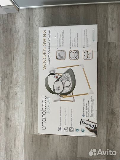 Детские электронные качели amarobaby