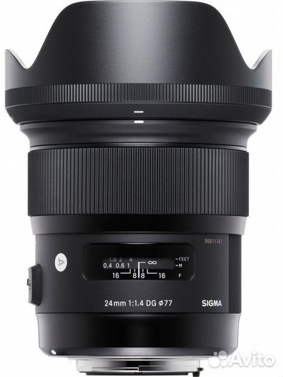 Sigma AF 24 MM F1.4 DG HSM ART FOR canon
