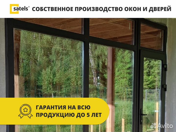 Алюминиевые двери