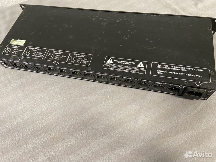Процессор dbx 260, микшер, спллитер