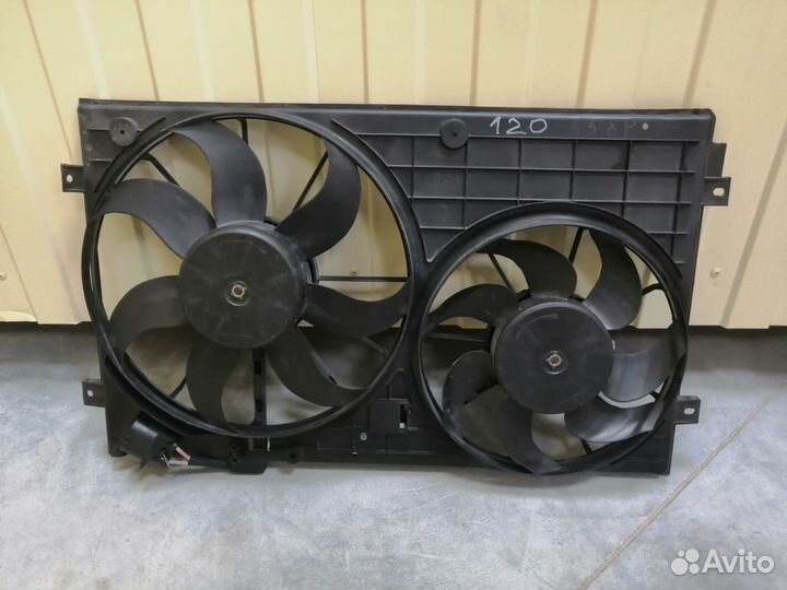 Вентилятор радиатора Skoda Octavia A-5 Рестайлинг
