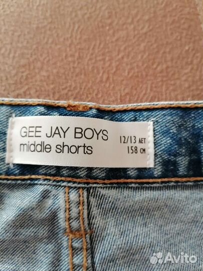Шорты джинсовые для подростка 158