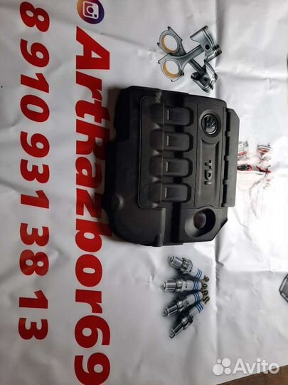 Накладка двигателя skoda 2.0 дизель