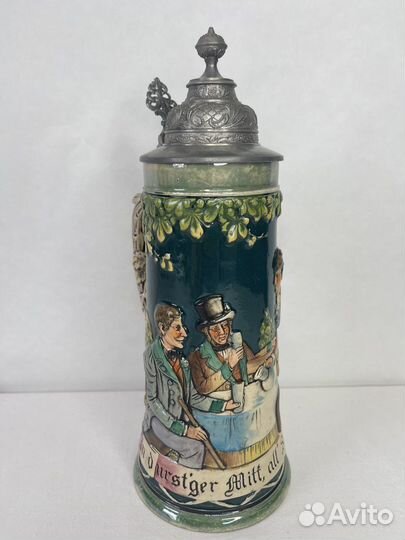 Антикварная пивная кружка Germany