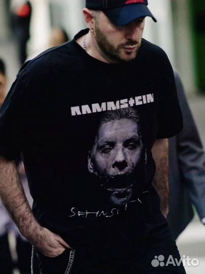 Футболка vetements rammstein