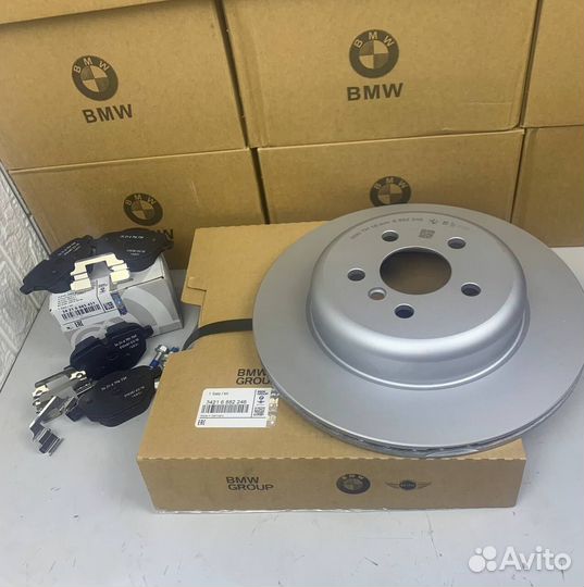 Диск тормозной задний правый BMW X3 G01 / X4 G02