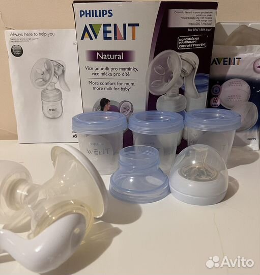 Молокоотсос avent ручной