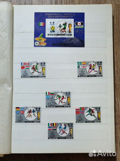 Почтовые марки альбом