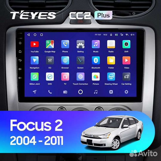 Магнитола Ford Focus 2 2004-2011 Teyes