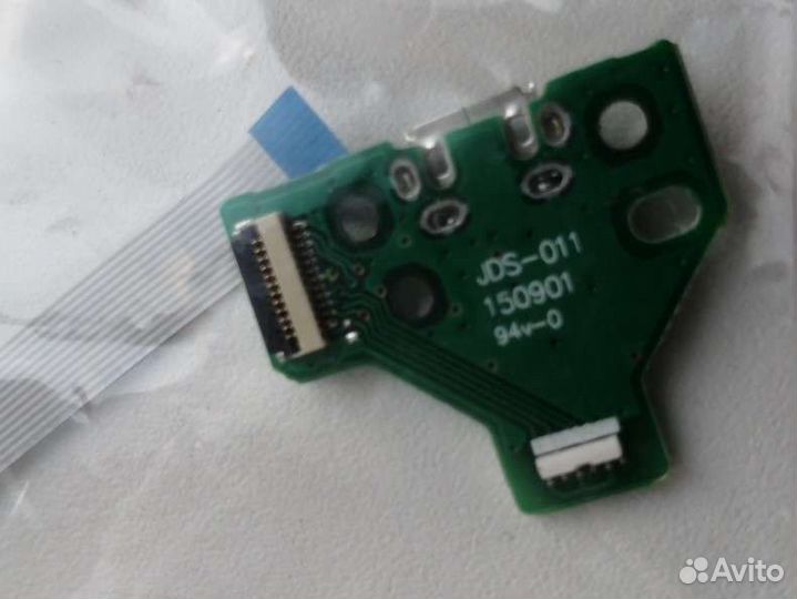 Контроллер заряда и шлейф для dualshock4